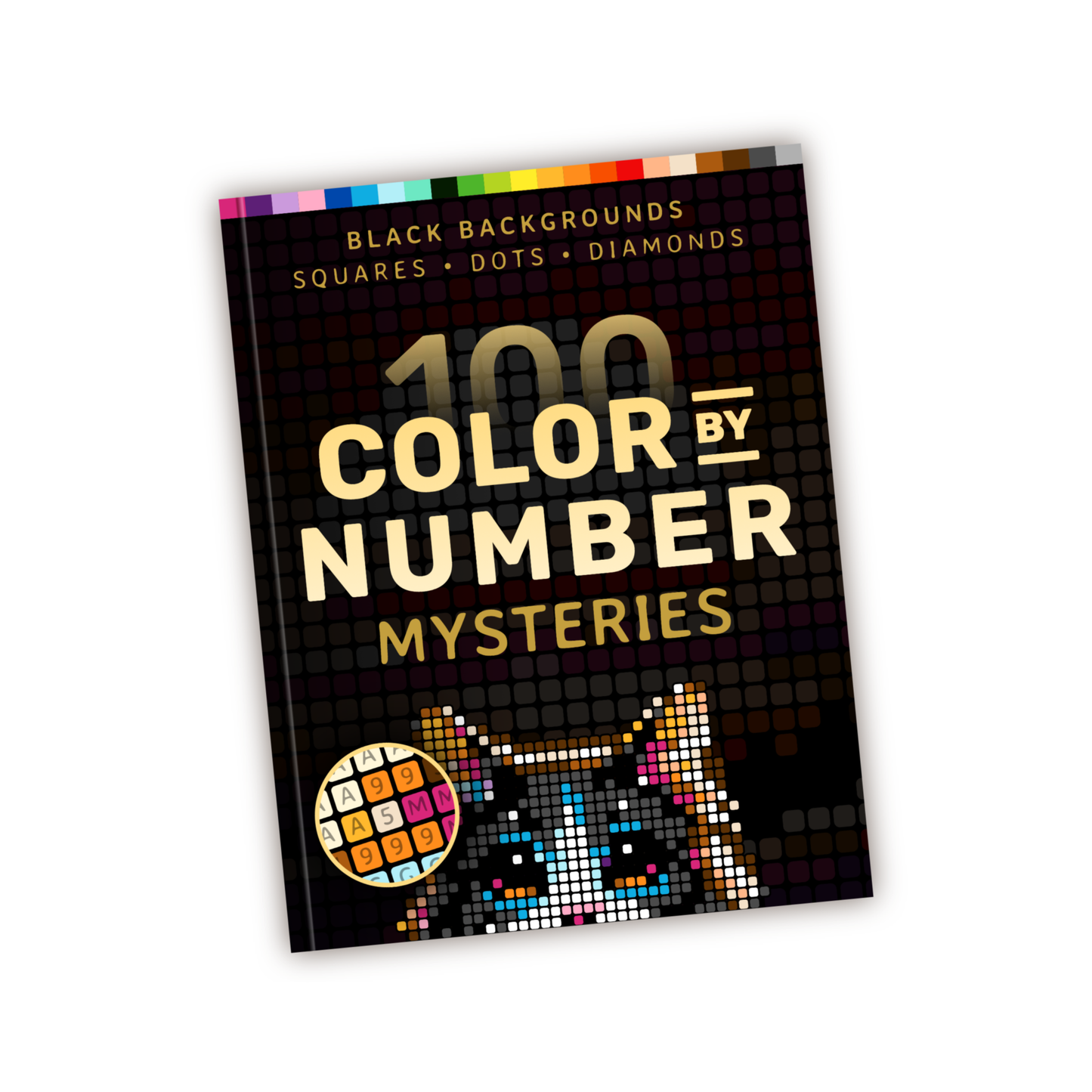 Colorfinity™ 100 Color By Number Mysteries Book