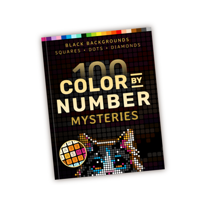 Colorfinity™ 100 Color By Number Mysteries Book