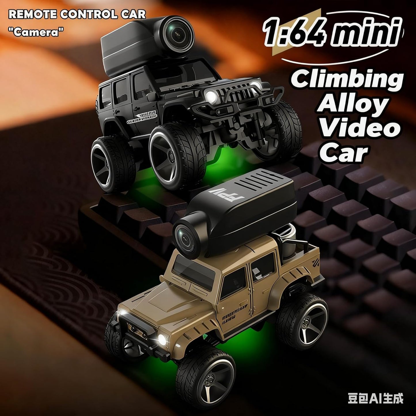 ScoutRover™ High Quality Offroad Alloy RC Car With FPV Camera