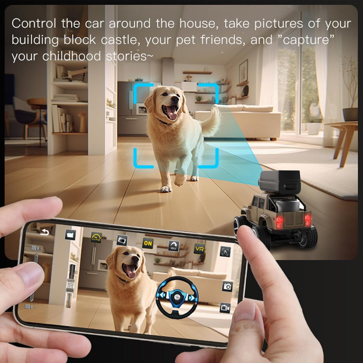 ScoutRover™ High Quality Offroad Alloy RC Car With FPV Camera